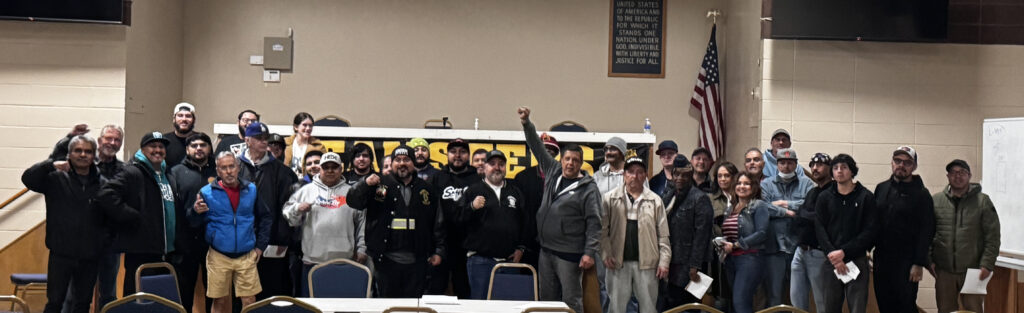 Local 439 Aspire Bakery members ratified a strong contract with a 94% yes vote.