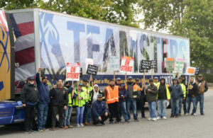 Westlake Stone Solutions Teamsters shown tremendous fortitude on their picket line.