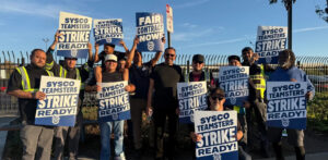 Local 853, 137, and 533 Sysco Teamsters won a landmark agreement after a credible strike threat.